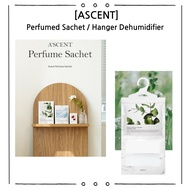 Ascent Perfume Sachet Type & Hanger Dehumidifier Type | Closet Air Freshener Moisture Absorber | 5 F