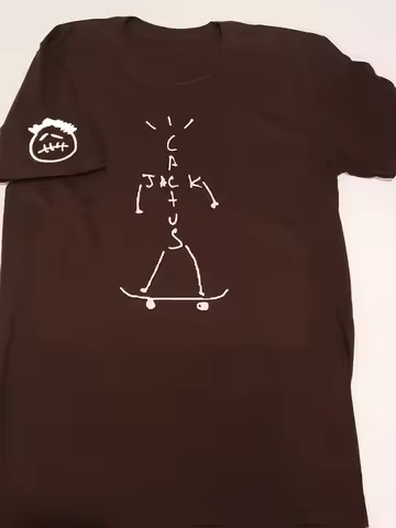 2022 Hip Hop T Shirt Men Women cactus logo Harajuku T-Shirts cotton lightning Tees Tops jack teenage