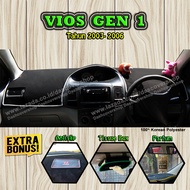 Distributor Cover Dashboard Mobil VIOS Gen 1 Pelindung Alas Dashboard Variasi Mobil Dasbor Cover Int