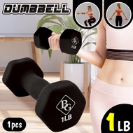 B&G Muscle Power Lady Dumbbell Set Pair 1 Lbs To 5Lbs - BLACK