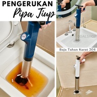 Toilet Suction Tool Anti-Clog Sink Drain Booster Pump Toilet Pump 120Bar