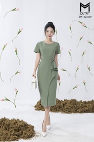 Đầm bút chì thẳng dài 110 CAO CẤP MMOUTFIT