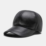 Baseball Cap Genuine Leather Baseball Cap Men's Cap