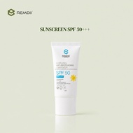 REMDII Sunscreen SPF50 PA++++ 40ml | Sunblock Kulit Sensitif Eksim | Niacinamide Hybrid Tanpa Fragra