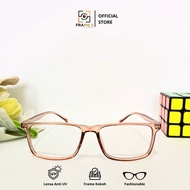 [FI] Minus Glasses 0 - 12 Thin Index 1.67 BROWN Anti UV Anti Radiation Anti Dew Unisex Glasses