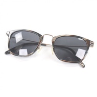 TOM FORD福特 (TOM FORD) TF5562 D淨化草本 Horn 圖案太陽眼鏡，ブラウン、粉紅色、金色，帶鏡盒，義大利製造，男士款，51□21-145，成色極佳。