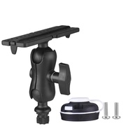 Kayak Track Mount Fish Finder Mount พร้อมฐานสี่เหลี่ยม Kayak Rail ระบบติดตั้งอุปกรณ์ตกปลา