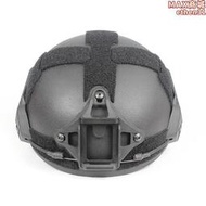 龍購戶外戰術安全帽CS野戰MT無孔騎行登山碳纖維芳綸防爆安全帽H014