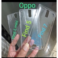 Hardcase Mika Oppo Find 5 mini Find 5/ Find 7 Clear/ ShinyBENING Phone Case