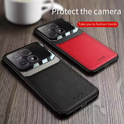 For Xiaomi Redmi K70 Ultra Phone Pouches Luxury Leather Texture Shockproof Case Cover Redmi K70 Pro 