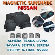 Magnetic Sunshade Nissan Almera Teana Livina Navara Sentra Serena Sylphy X-trail Nv200