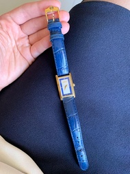Gucci Vintage Watch經典湛藍方型手錶