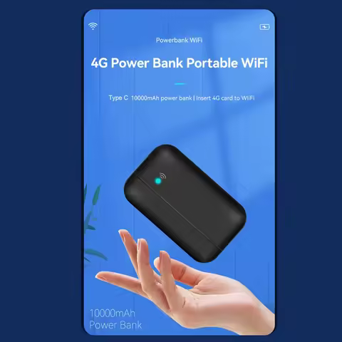 Power Bank Router 4GLTE Wireless Network Router Portable WIFI Router Unlocked WiFi Hotspot 300Mbps R