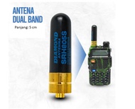 Antena ht jarak jauh untuk motorola DP4600 mini pendek dualband