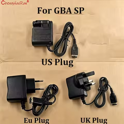 1PC Charger Power For GBA SP European Standard GBA SP Charger American Standard For GAME BOY SP Adap