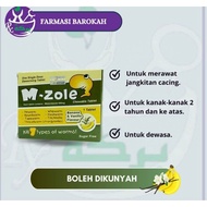 M-ZOLE CHEWABLE TABLET