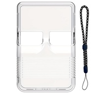 TEMU เคส TPU ที่โปร่งใสสำหรับเครื่องเล่นเกม R36S - ปกป้องที่นุ่มและกันกระแทกพร้อมดีไซน์ที่ต้านรอยขีด