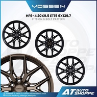 Vossen HF6-4 Gun Metal/ Matte Black/ Gloss Black/ Terra Bronze 20x9.5 ET15 6x139.7 (1 Piece)