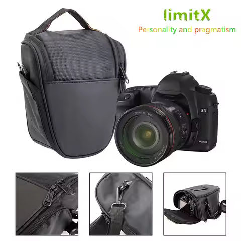 DSLR Camera Bag Holster Case Cover For Panasonic S5 II S1 S1R S1H G9 GH7 GH6 GH5 GH4 FZ2500 FZ2000 F