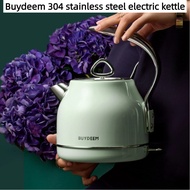 Buydeem 304 Stainless Steel Electric Kettle Modern Kettle Automatic Power-off Kettle Household Gift 