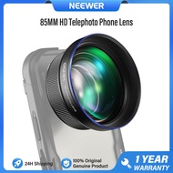 NEEWER LS-59 85มม. HD เลนส์เทเลโฟโต้สำหรับโทรศัพท์ พร้อมฐานเลนส์เกลียว 17 มม. สำหรับ iPhone 16 15 Pr