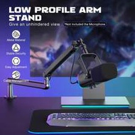 FIFINE BM88 Global Version Discreet Adjustable Microphone Stand With Desktop Clamp, Screw Adapter, C