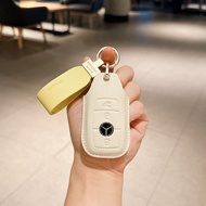 Mercedes-benz Creative Sheepskin E300l Key Shell C260l C200l Class A200l Glc300l Gla220 Exquisite Fa