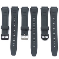 Resin Rubber Strap Substitute Casio W-800H/W-217H Watch Strap Accessories AW-80/AW-82 chenu2