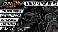 Yamaha Sniper MX 135 Shark Decals Set