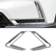 aihei สำหรับ Honda Crv Cr-v 2023 2024 Abs Chrome ด้านหน้า Foglights ฝาครอบหัวหมอกโคมไฟคิ้วแถบสติกเกอ
