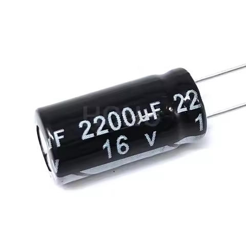 10PCS ​​​​2200uF 16V 2200MFD 16Volt 10*20mm Aluminum Electrolytic Capacitor Radial 2200mf16v 2200uf1