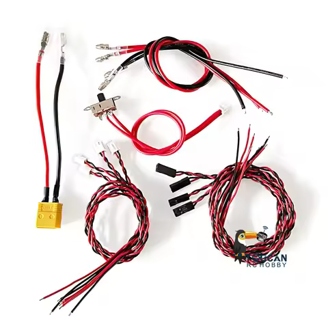 1/16 RC Parts Cable for 1/16 RC Heng Long 5.3 Ver RC Tank Remote Control Tank Converted to 6.0 7.0 V