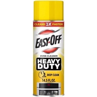 Easy Off Heavy Duty Oven Cleaner, Destroys Tough Burnt on Food and Grease, Lemon Scent, 14.5 oz Can