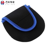 CHINK 3PCS Fly Fishing Reel Cover, 12*11.5cm Lightweight Fly Reel Protective , Durable Black Neopren