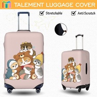 Luggage Protector Cover Mofusand Personalized Suitcase cover Stretchable Luggage Accessories 行李箱 保護套