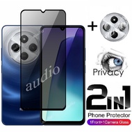 Redmi 14C 4G 2in1 Private Screen With Lens Film For Redmi 14C Redmi14C 4G 5G 2024 Privacy Screen Pro