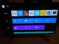 SONY 索尼 4K 電視 43寸 43吋 43 inch TV television 使用正常 連遙控 型號睇圖 KD 43X7000G 自取