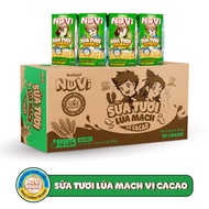 THÙNG 48 HỘP Sữa Nuvi 180ml Thạch Cacao/lắc caocao/đào táo/dâu/cam...-TUH