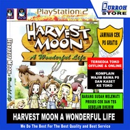 KASET DVD GAME PS2 HARVEST MOON A WONDERFUL LIFE