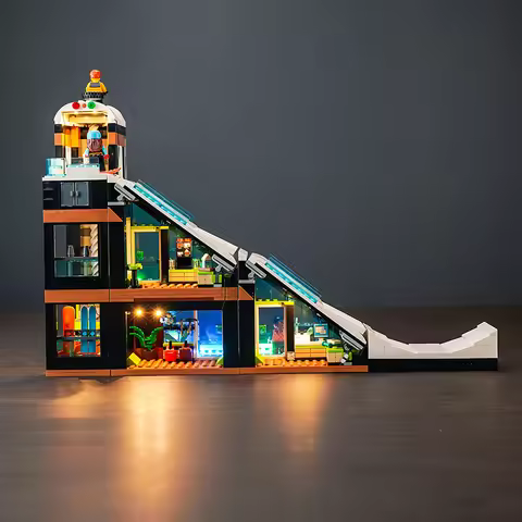 Lazishi LED light 60366 set suitable for Ski and Climbing Center building blocks (only including lig