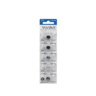 VONIKO Button Cell Alkaline Battery LR44 AG13 1.5V (5pcs)