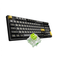 Bàn phím cơ AKKO 3098N Multi-modes Black Gold (Bluetooth 5.0 / Wireless 2.4Ghz / Hotswap / Foam tiêu