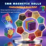 5mm magnetic ball 216 magnetic beads cube volume wood toy magic magnetic ball non-children's toy