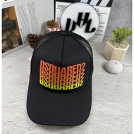 DSQUARED2 Men's and Women's Fashion Button Mesh Cap