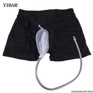 1 Set Shorts Urinal Bag PVC Urine Funnel Pee Holder