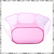 [I O J E] Children Fence Tent Toys Hexagonal Fence Foldable Fence for Pets Pink