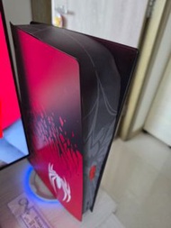 PS5 Spiderman 版 主機連手製+防塵網+RGB底座+原裝底座 + 散熱扇