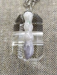 天然緬甸翡翠A玉光令水潤幼潔冰烏雞飄綠花精美文昌筆(寓意促進學業聰明伶俐)