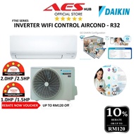 CAN INSTALL Daikin Air Conditioner Inverter Aircond Air Cond 1HP 1.5HP 2HP 2.5HP FTKE 2024 FTKF