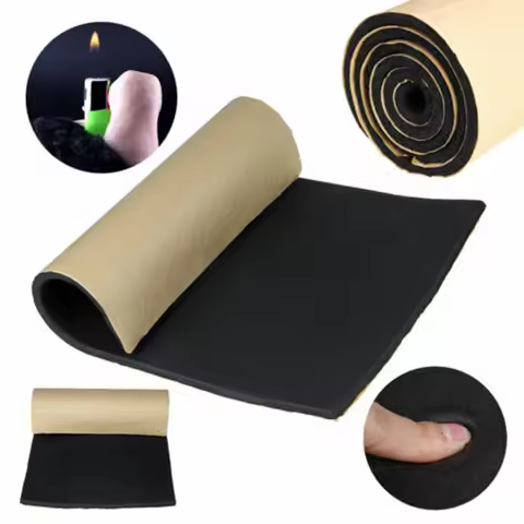 25*18cm Sound Deadening Damping Mat 10 Sheets 5mm Car Sound Proofing Deadener Foam Self Adhesive Aut